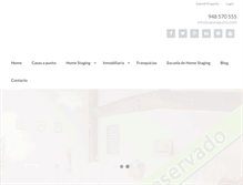 Tablet Screenshot of casasapunto.com